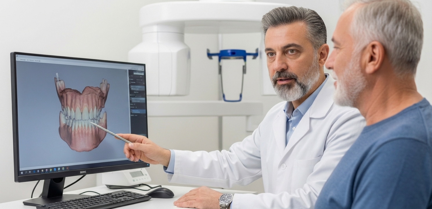 Full Mouth Dental Implants in Turkey involve advanced 3D planning for precise results.