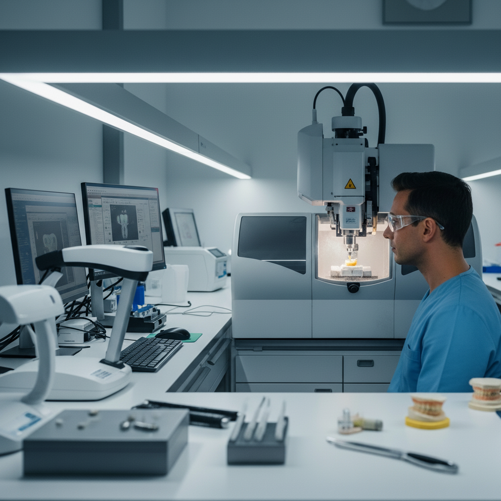 High-Tech Dental Crown Fabrication Process Dental Clinics in Turkey utilize advanced CAD/CAM technology for precise and high-quality restorations