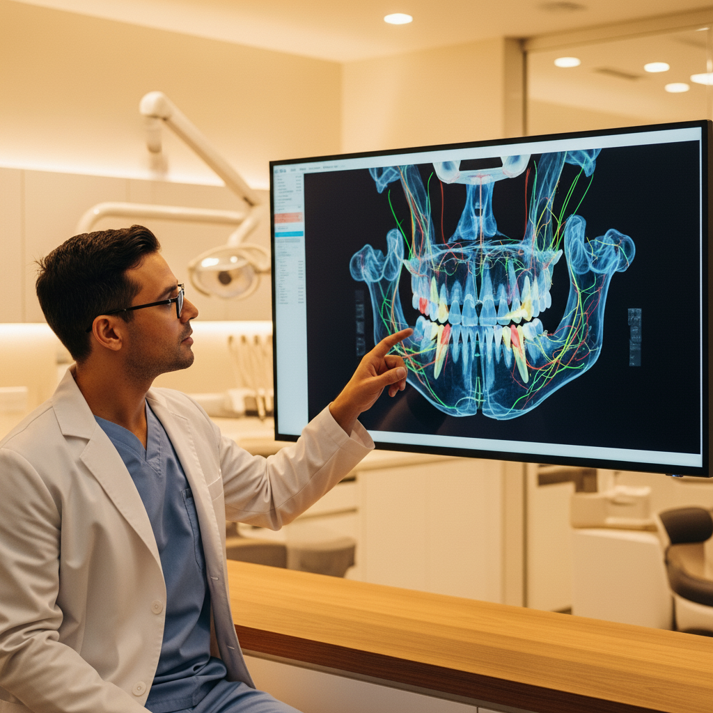 Advanced 3D Planning for Dental Implants Full Mouth Dental Implants Cost Australia explained by initial consultation and meticulous 3D scan planning