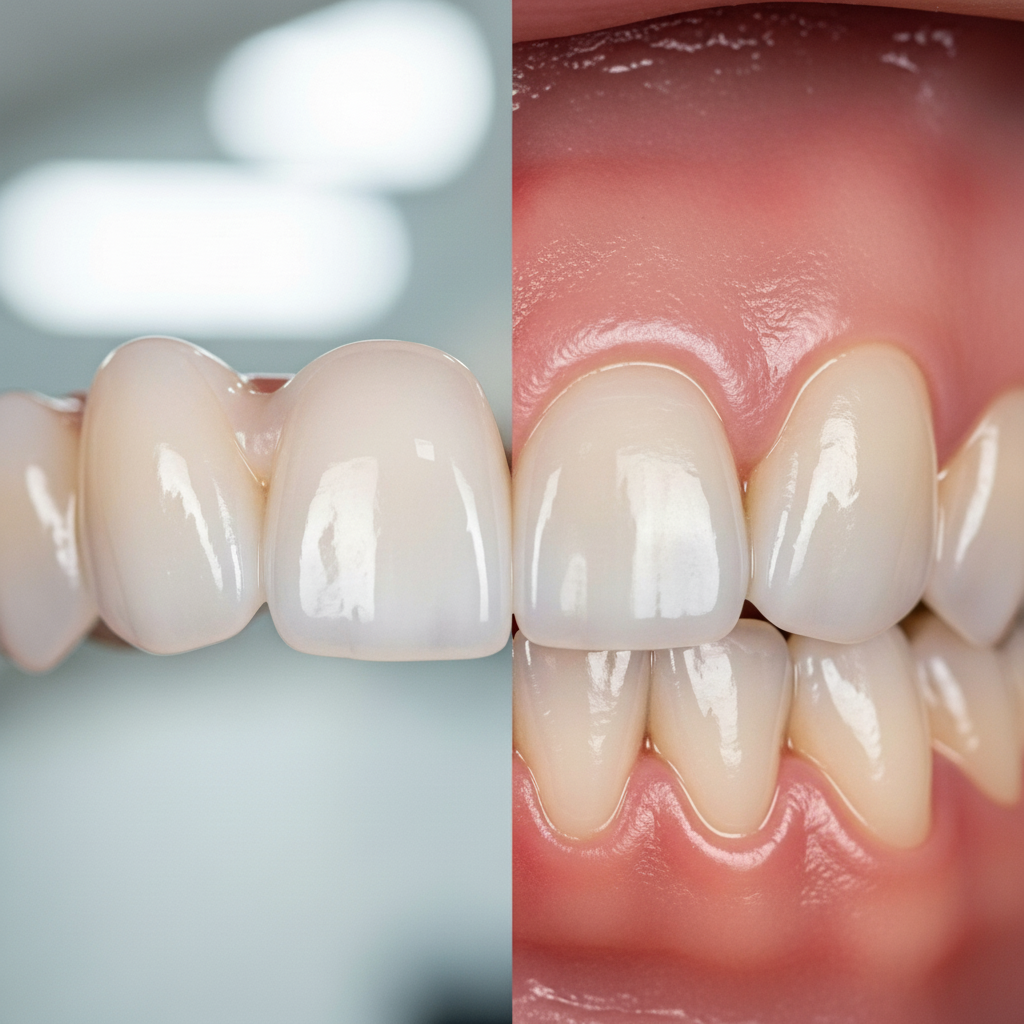 Different materials for dental veneer treatment Veneers Cost in Australia is heavily influenced by the choice between durable porcelain and affordable composite materials
