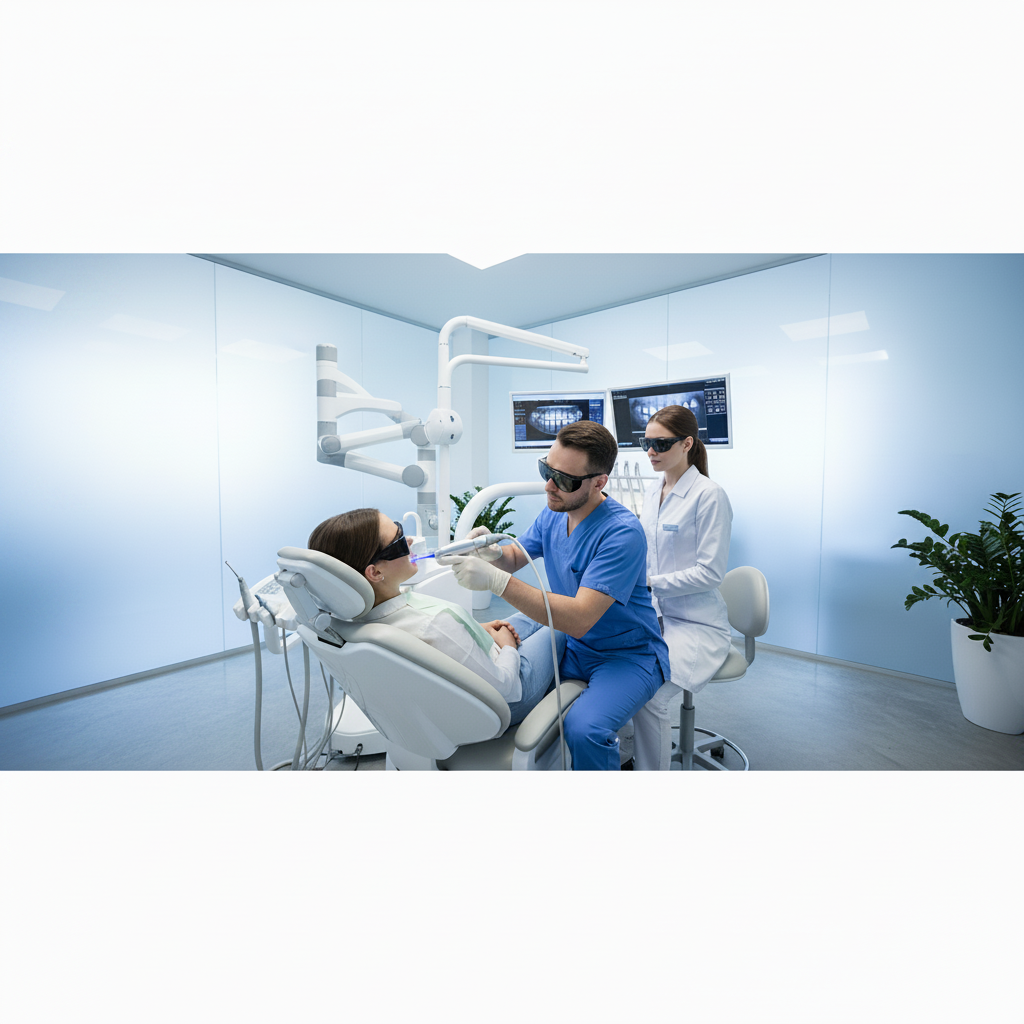 Modern Laser Dentistry Treatment Session Laser Dentistry Australia offers a comfortable and precise experience during modern dental procedures.