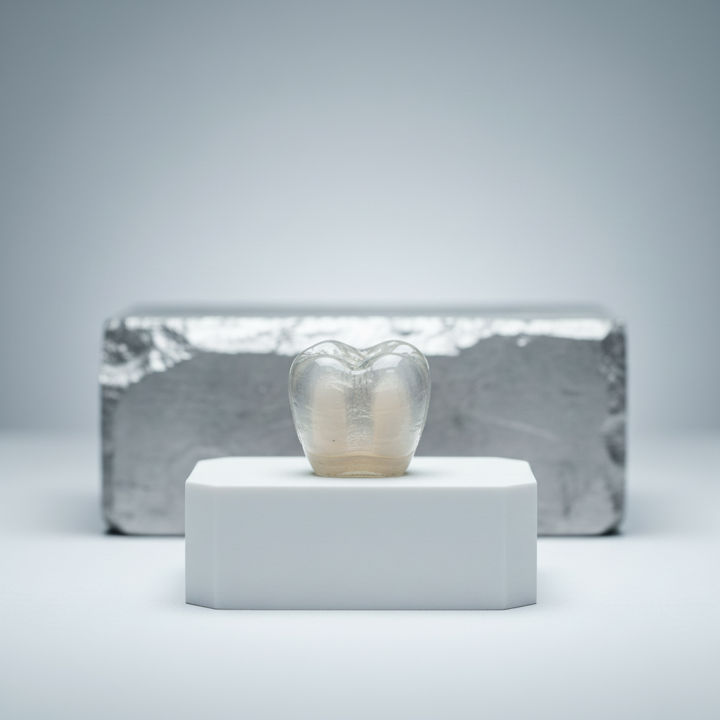 Zirconium Crowns Cost Australia, reflecting their advanced material properties of strength and natural translucency for restoration.