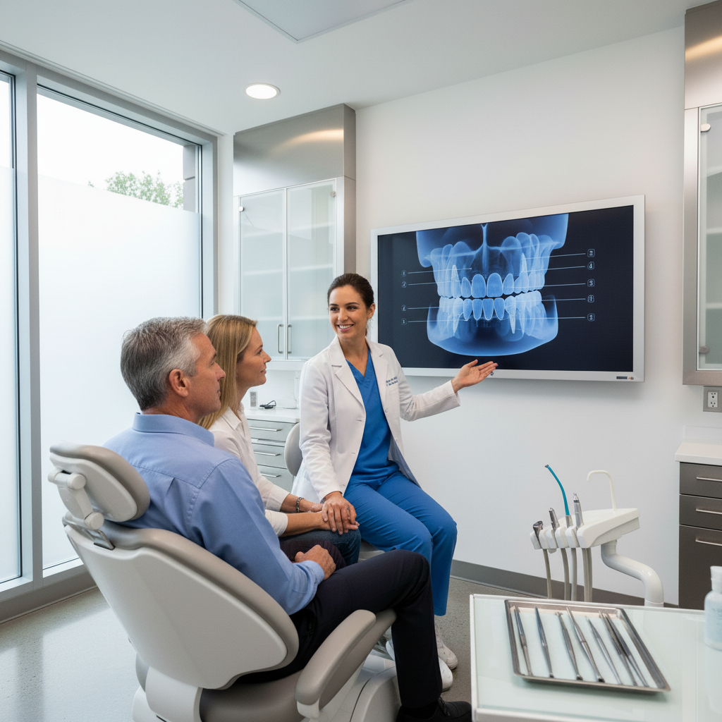All-on-4 Dental Implants planning starts with a detailed consultation and advanced diagnostic imaging