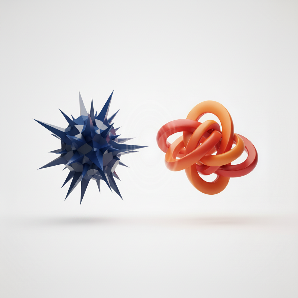 Dentist Visit Cost in Australia, conceptual illustration of an unresolvable brand alignment conflict