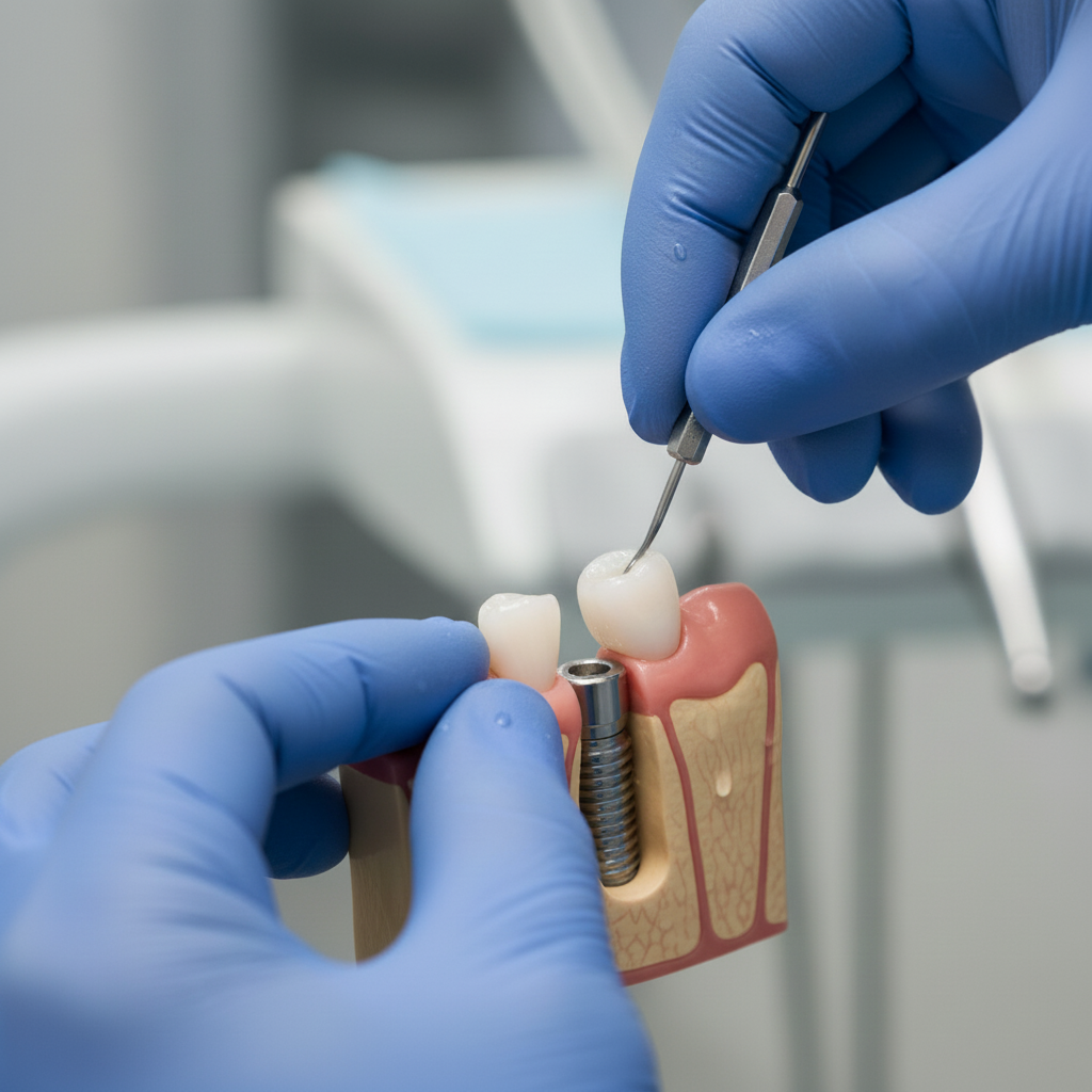 Immediate dental implant with temporary restoration Same Day Dental Implants Australia offers a streamlined process for immediate crown placement, restoring smiles quickly.