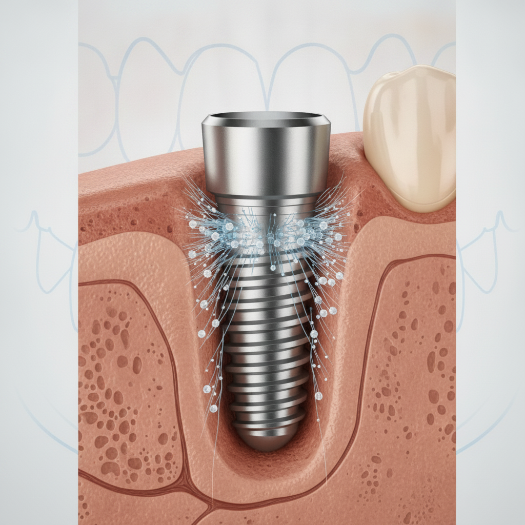 Best Dentists in Sydney for Implants explain the osseointegration process where titanium implants fuse with jawbone.