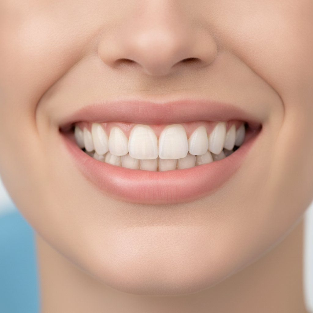 Radiant smile achieved with porcelain veneers and crowns Smile Makeover Sydney often incorporates porcelain veneers and crowns for a radiant, confident smile